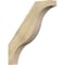 Ekena Millwork 6"W x 36"D x 40"H Funston Rough Sawn Knee Brace, Douglas Fir BRC06X36X40FST00RDF - alternate 1